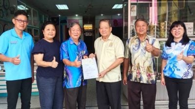 神山基金局捐助建校基金　丹南光民新校舍计划加速推进