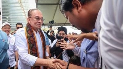 安华重申昌明政府与沙州合作　致力解决沙巴40%净税收课题