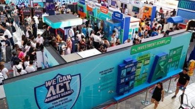 80%受骗者属“自发汇款” 新加坡加强反诈骗宣导