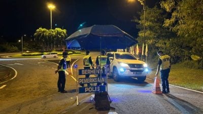 沙巴州选 | 警方严密把守 元首府及首长官邸