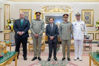 苏丹接见巴基斯坦将军