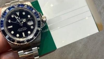 假表换9万元劳力士名表 意大利男子狮城被捕