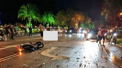 警车与摩托迎面相撞酿1死1伤 涉事警员遭扣查