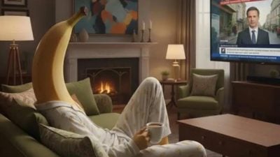 一个长在树上一个有思想情绪 人类和香蕉竟有共同点