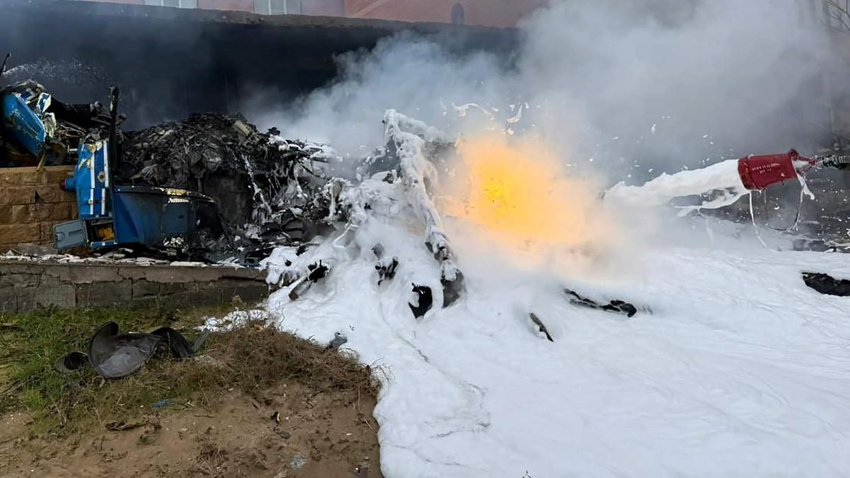 一架直升机在俄达吉斯坦共和国坠毁致4死3伤