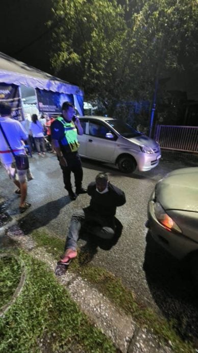 万里望区偷电缆猖獗 警方追查再逮一男