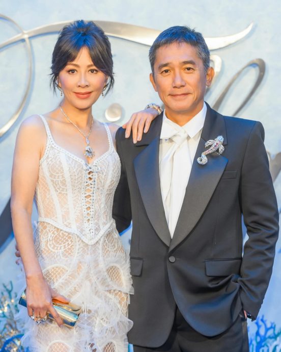 不满梁朝伟照片被乱用 刘嘉玲动怒:欺骗消费者