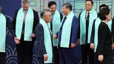 与习近平无互动 林信义与美财长聊了40分钟