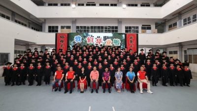 丘小75周年庆典 115名毕业生创历史新高