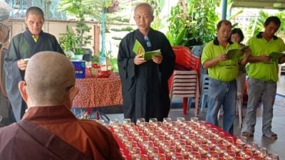 庆祝观音出家纪念日 觉之家儿童关怀中心办祈福法会