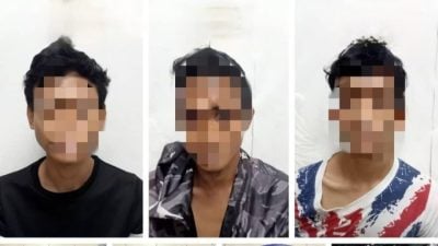 3男涉抢劫老妇被捕   延扣7天