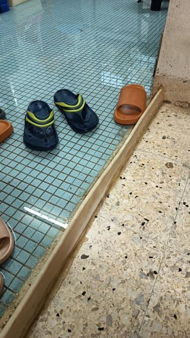 东（已签）：雨势不断，哥打峇鲁部份地区纷纷开始淹水。