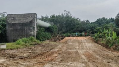 争取20年终建铁桥了  加叻小园主不必冒险用吊桥