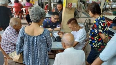 郑有宏：确保遇灾情获援助  助林明村民更新个资