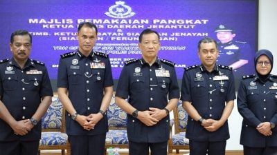 阿查哈里掌而连突警区 玛兹雅任彭刑事调查副主任