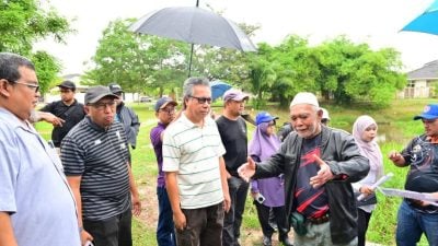 纳兹里视察英迪拉森布娜花园  拟数治水方案