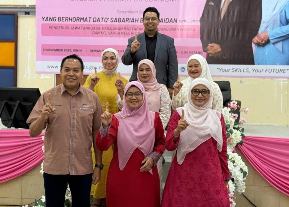 东:彭亨技能协会与彭亨妇女教育单位推动语言提升计划