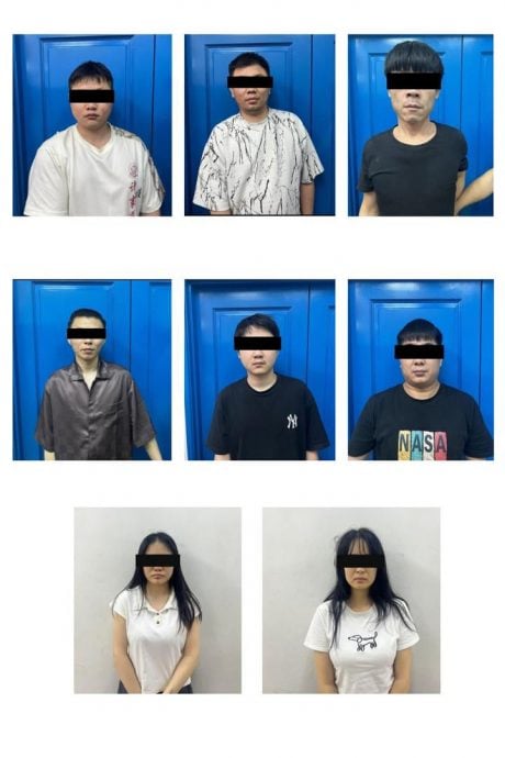 东:警察侦破隐藏酒店内的诈骗大本营逮捕8名中国人