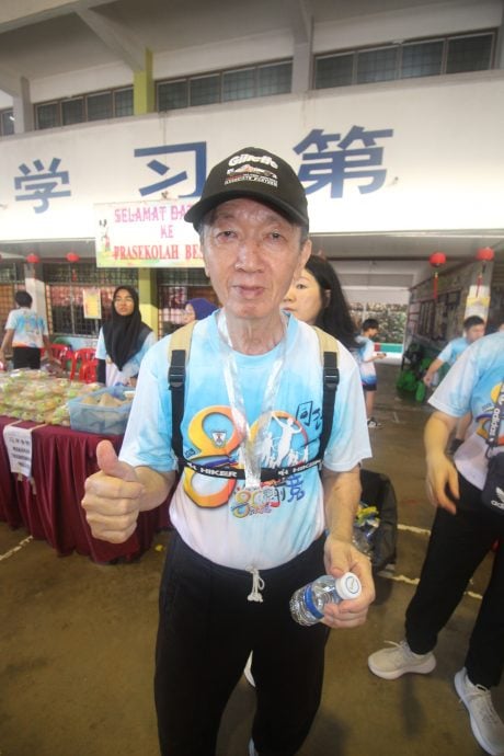 东：（已签发）中竞华小全民义走反应热烈，500人参与筹款破8万目标