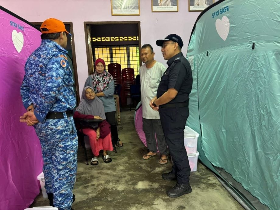 东:(已签发)劳勿及立卑突发水灾,42人迁入临时疏散中心