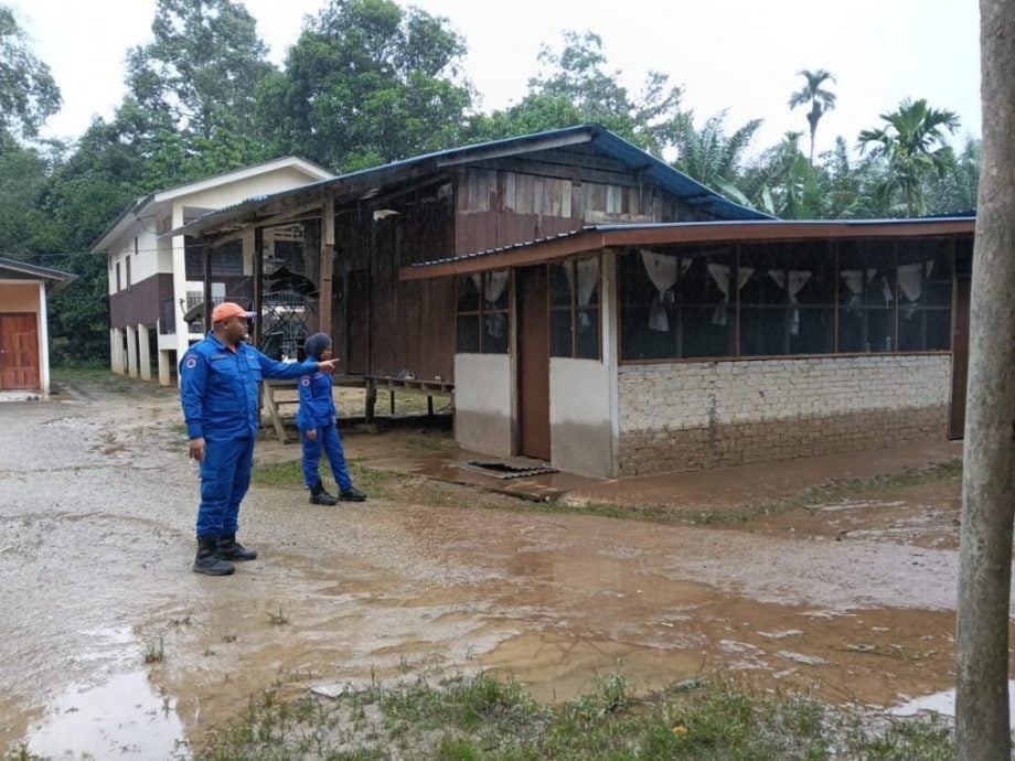 东:(已签发)劳勿及立卑突发水灾,42人迁入临时疏散中心