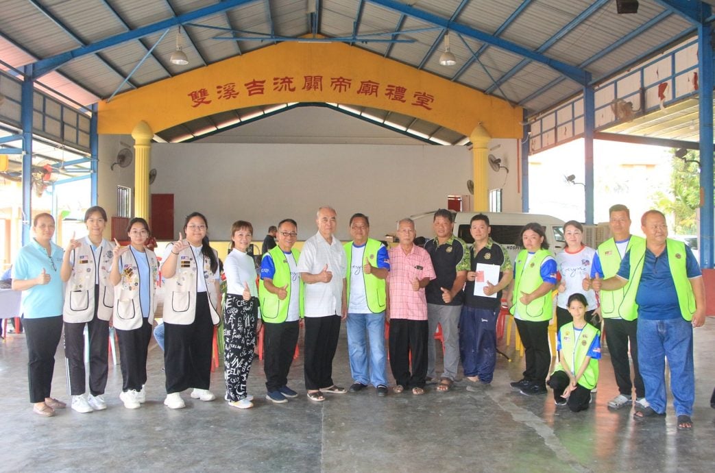 东:(已签发)劳勿消防拯灾狮子会联办捐血运动,筹获76包血浆突破目标