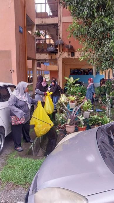 东：（已签发）文冬景美坊睦邻计划大扫除 加强居民团结