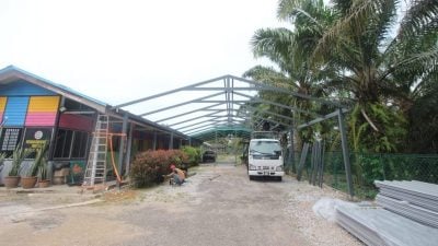 双溪兰老人院获拨款  加长雨盖礼堂