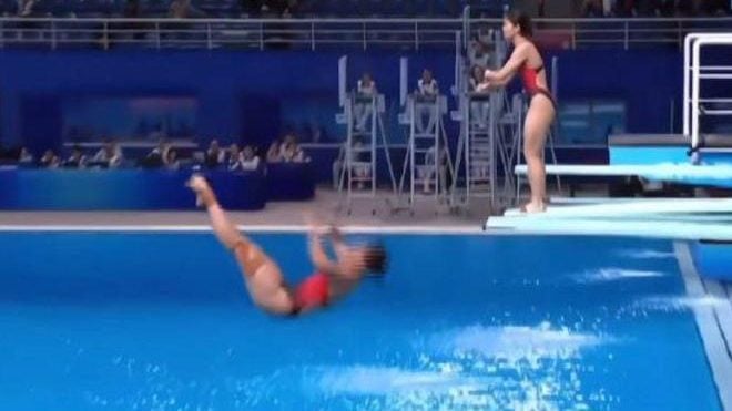 中国全运会| 4天内第2次发生 跳水赛再现0分！