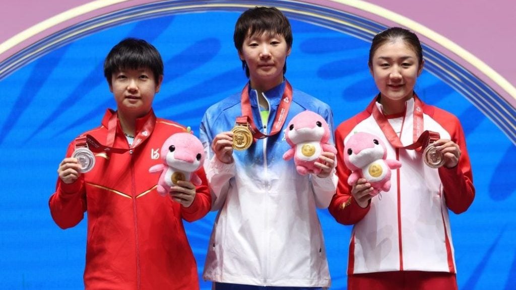 中国全运会|连挫乒乓奥运冠军及世冠  王曼昱强势蝉联女单金牌