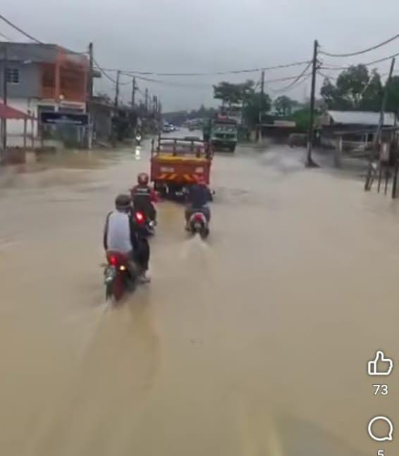 乌冷数地区也沦陷 乌冷路12英里双溪斯乃路暂停通车
