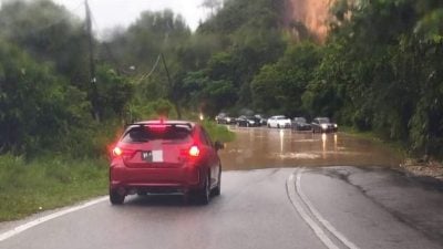 乌冷数地区也沦陷 乌冷路12英里双溪斯乃路暂停通车