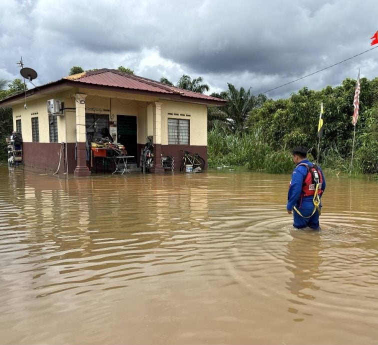 乌雪县再有地区“沦陷” 乌鲁安南4甘榜水灾