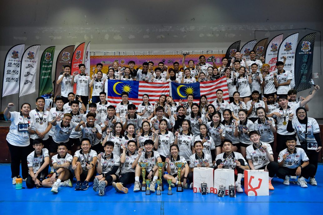 亚洲躲避球赛|3金2银1铜战绩收官 大马勇夺全场总冠军