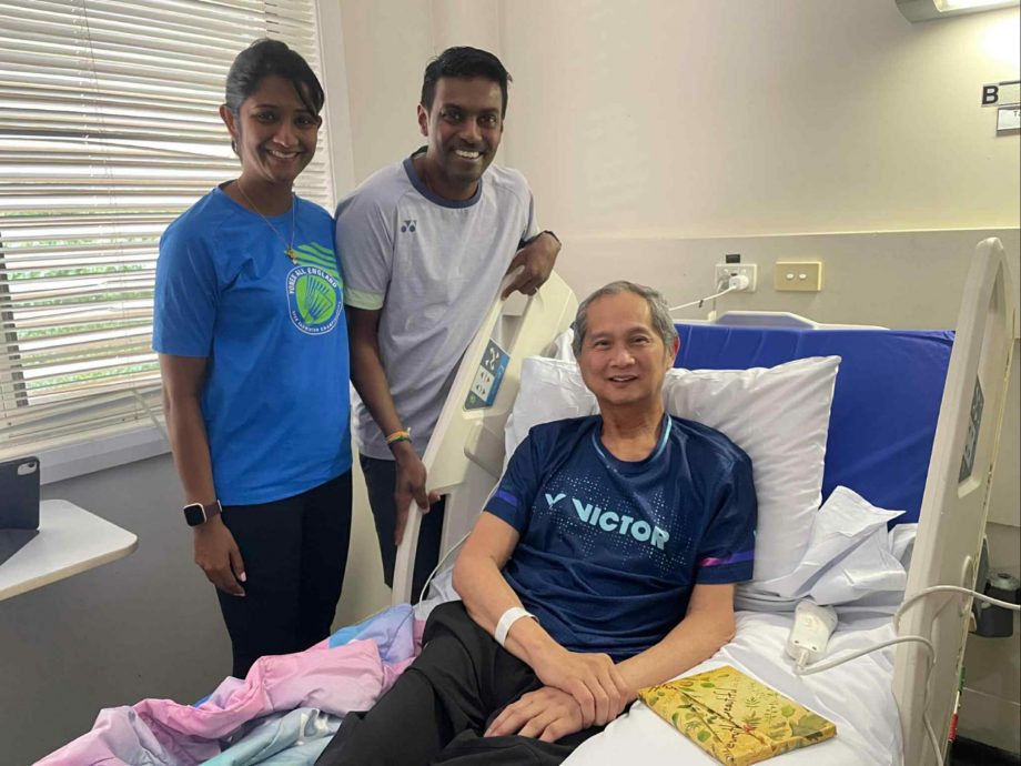 佐根特兰夫妇澳洲赛前探望  黄达明祝国羽打出美好一周