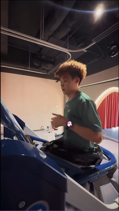 佐纳森欣见复健进展良好  黄智勇展现回归坚定决心