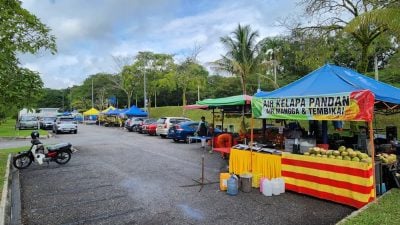 Garden Homes非法路边摊搬迁至新地 小贩生意量降