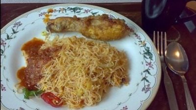 健身教练贴“医院餐”惹议 网民查证竟是19年前旧照！