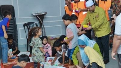 6疏散中心运作 丹2县1019灾黎