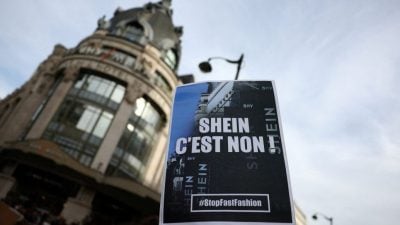 全球首家实体店开幕次日 法国促欧盟制裁Shein