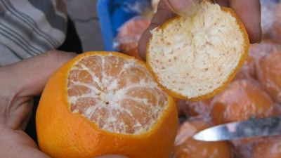 全网疯传“橘子免剥皮”！ 懒人吃法吸引逾3200万人朝圣