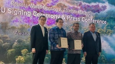 与旅游局签署合作备忘录 云顶世界打造“Eufloria”全新生态与教育旅游景点