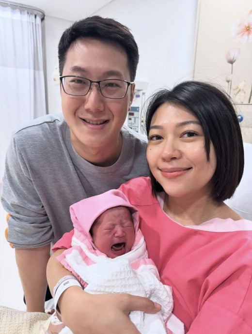 初生女儿斜眼望人 温慧茵叮咛“不准挑剔”