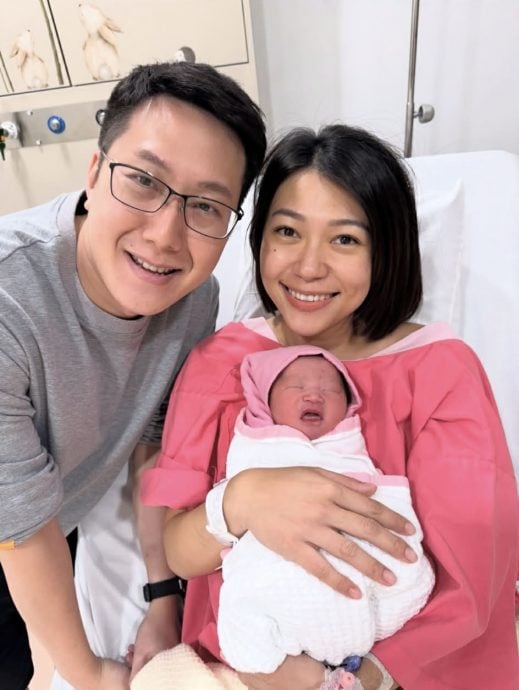 初生女儿斜眼望人 温慧茵叮咛“不准挑剔”