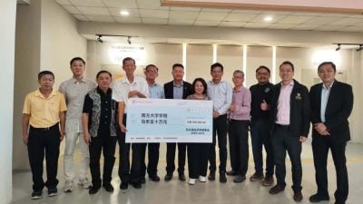 历年最大笔神庙捐款  新山龙虎寺捐南院50万