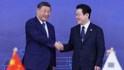 视频| 习近平赠李在明小米手机 建议“查看有无后门”