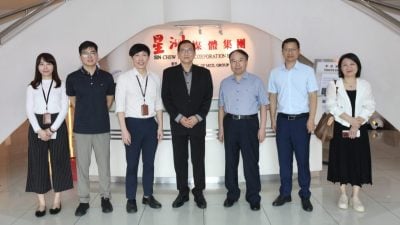 厦大宣传部访星洲   讨论加强中马文化交流