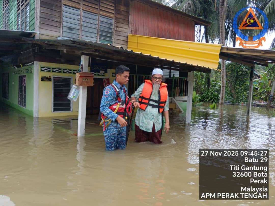 双溪士林水位超出危险水平 气象预测多区降雨至晚上