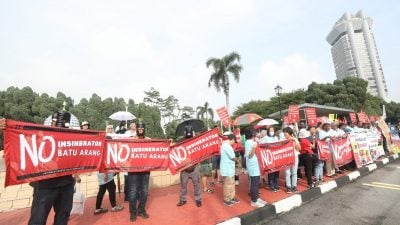 反对焚化炉和平集会 梁自坚：政府应解释EIA不获批理由