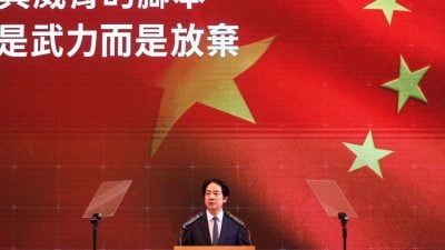 台湾追加防务预算　中国外交部：以武拒统不可能成功